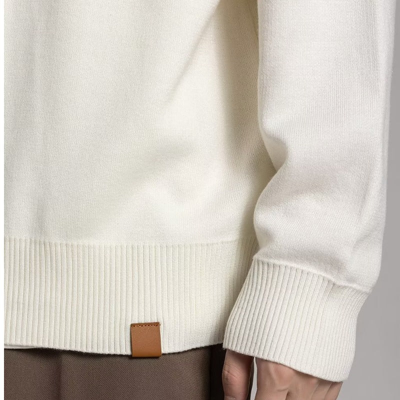 SWEATER WITH ZIP - Antonio Alcuni