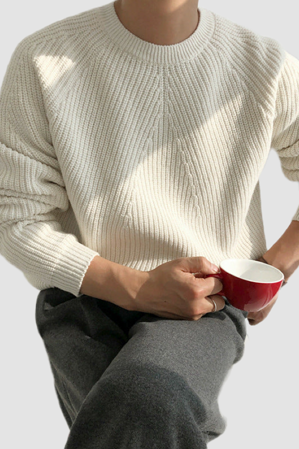 CLASSIC KNITTED SWEATER - Antonio Alcuni