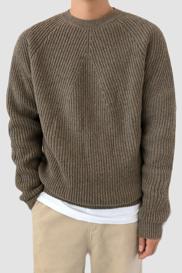 CLASSIC KNITTED SWEATER - Antonio Alcuni