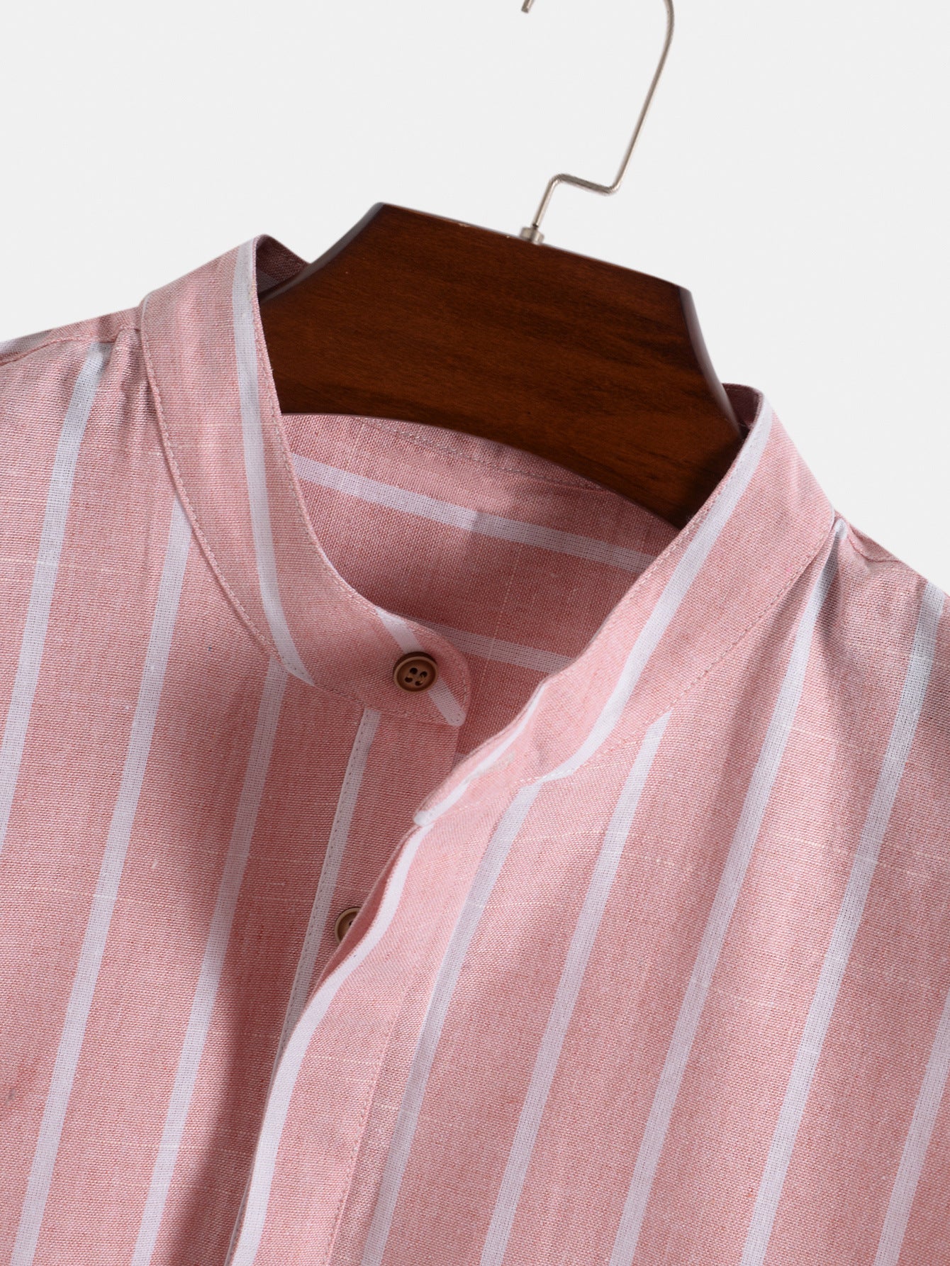 SHORT SLEEVES STRIPED SHIRT - Antonio Alcuni